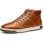 Jousen Men's Casual Shoes High Top Fashion Sneaker Lightweight Men Boots Shoes