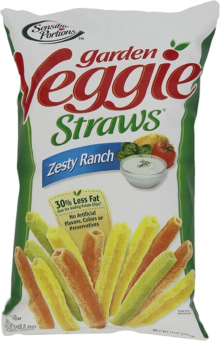 sensible portions veggie straws ranch