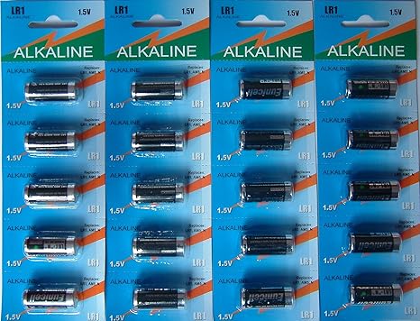 Eunicell MN9100 Alkaline Batterien LR1/N, AM5, 1,5 V, 20 Stück