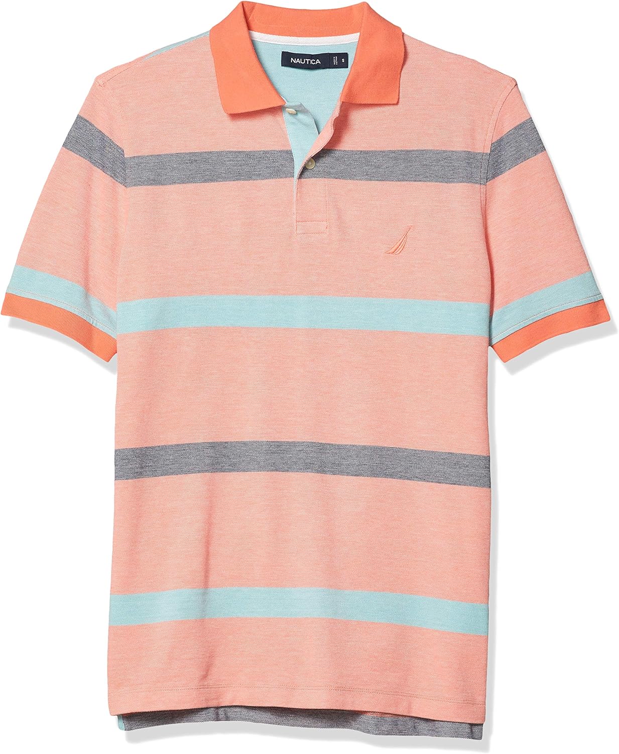 Nautica Men's Classic Fit Striped Polo Shirt Amazon.co.uk Clothing