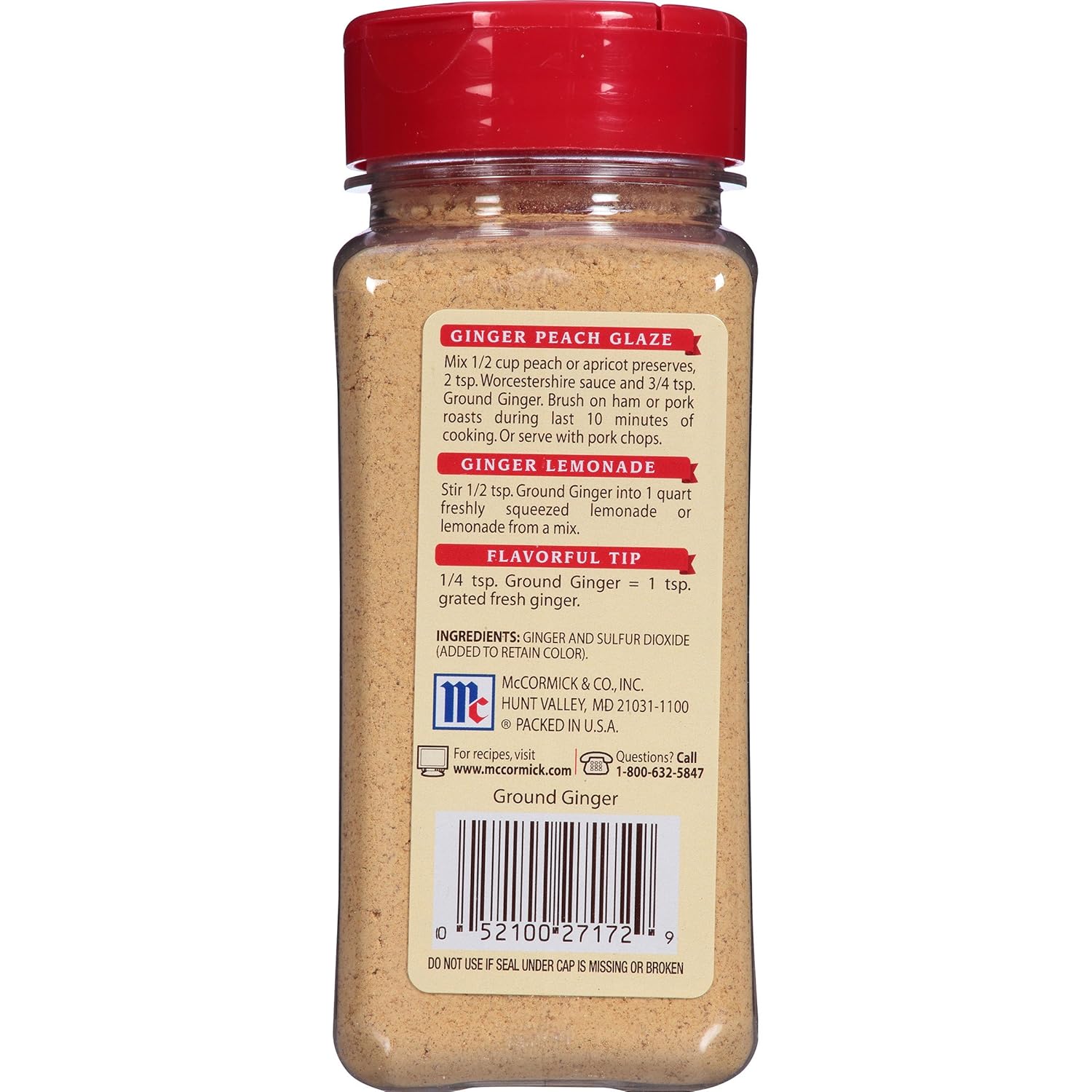 ground ginger vs ginger powder