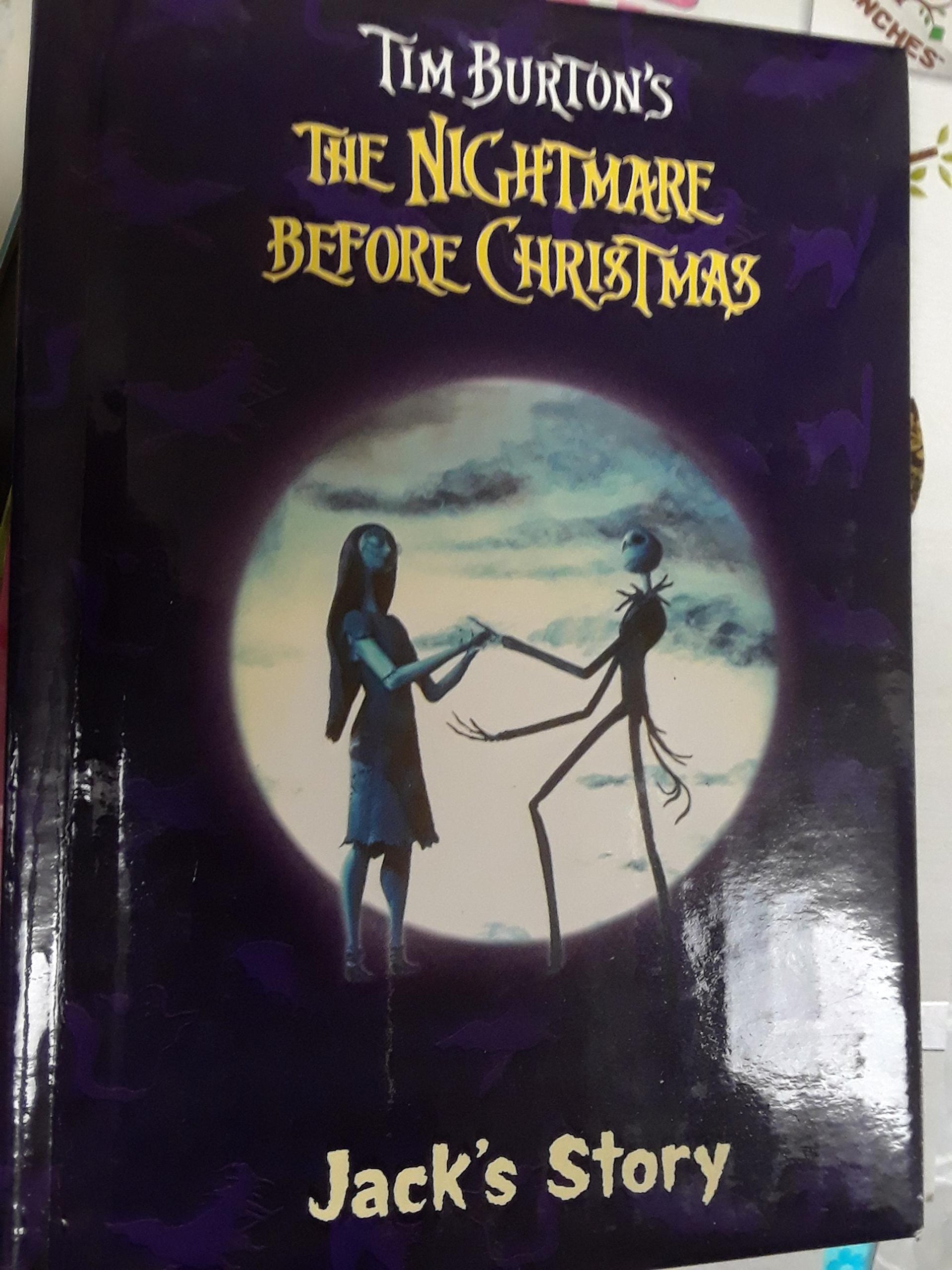 The Nightmare Before Christmas Jack S Story Tim Disney Burton