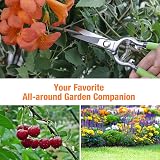 WORKPRO 2-Piece Pruning Shears Set 200 mm Heavy Duty Secateurs Garden Tools view 7