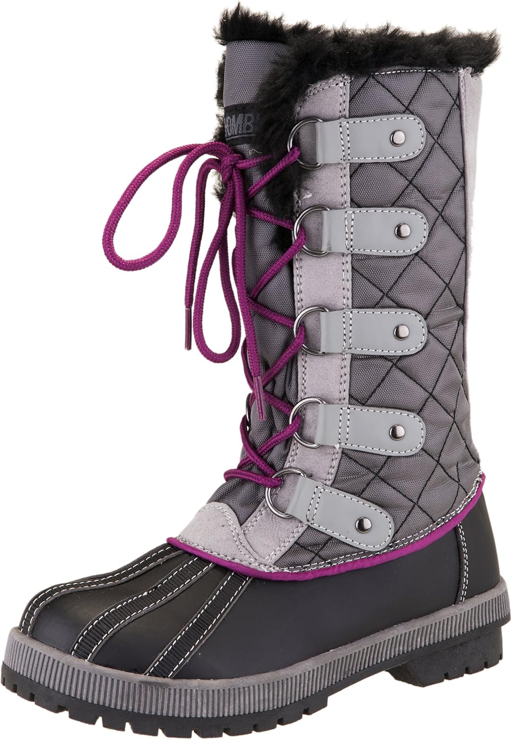 Khombu Women's Jenny Waterproof Winter Snow Boot (9 M US