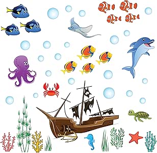 Download Bajo el agua del oceano habitacion tematica Free