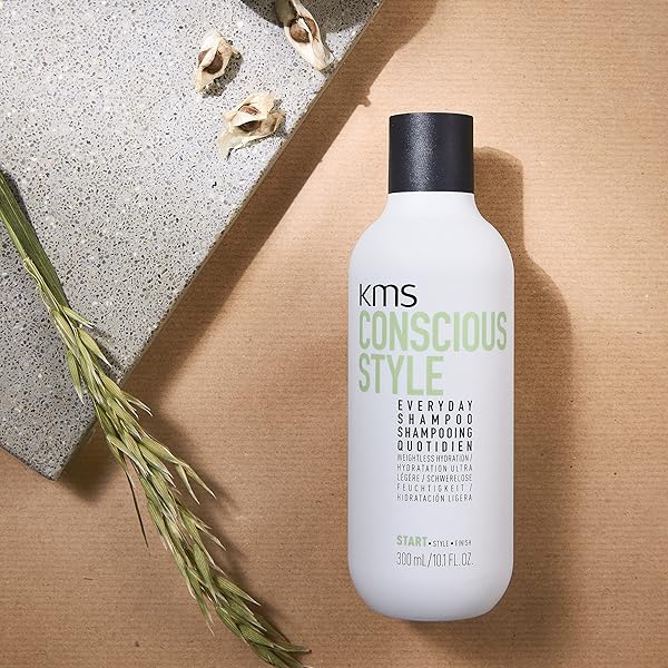 KMS CONSCIOUSSTYLE EVERYDAY SHAMPOO FOR WEIGHTLESS MOISTURE, 25.3 FL OZ