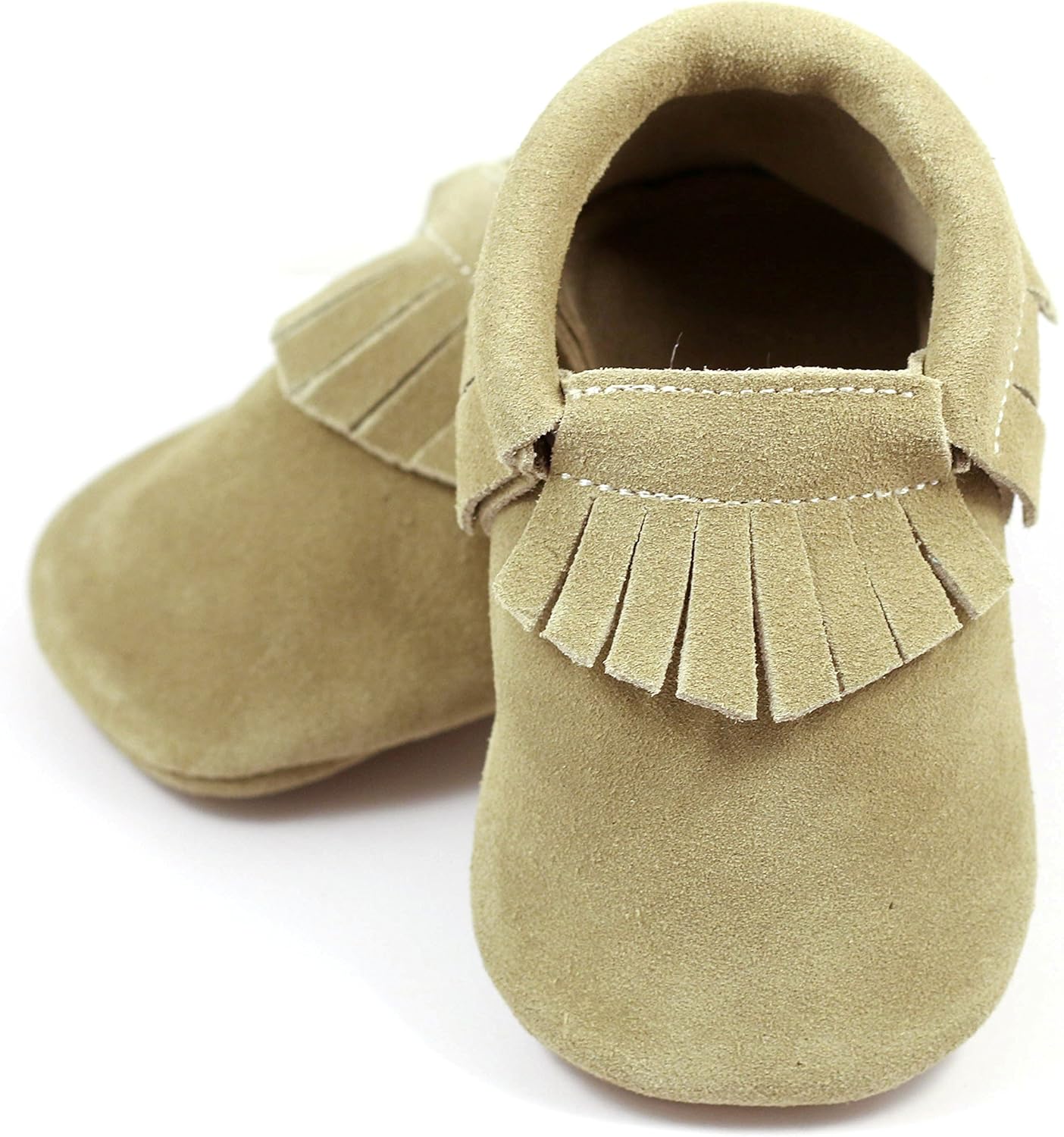 kids leather moccasins