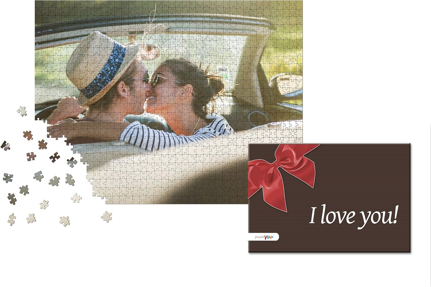 puzzleYOU Photo Puzzle with 200 Pieces Custom Puzzle with