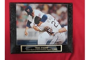 EAST COAST TROPHIES & AWARDS LLC Nolan Ryan Robin Ventura The Fight Collector Plaque w/8x10 Photo