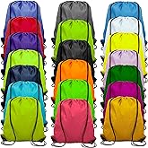 Topspeeder 20 Colors Drawstring Backpack Bags Sack Pack Cinch Tote Sport Storage Polyester Bag for Gym Traveling
