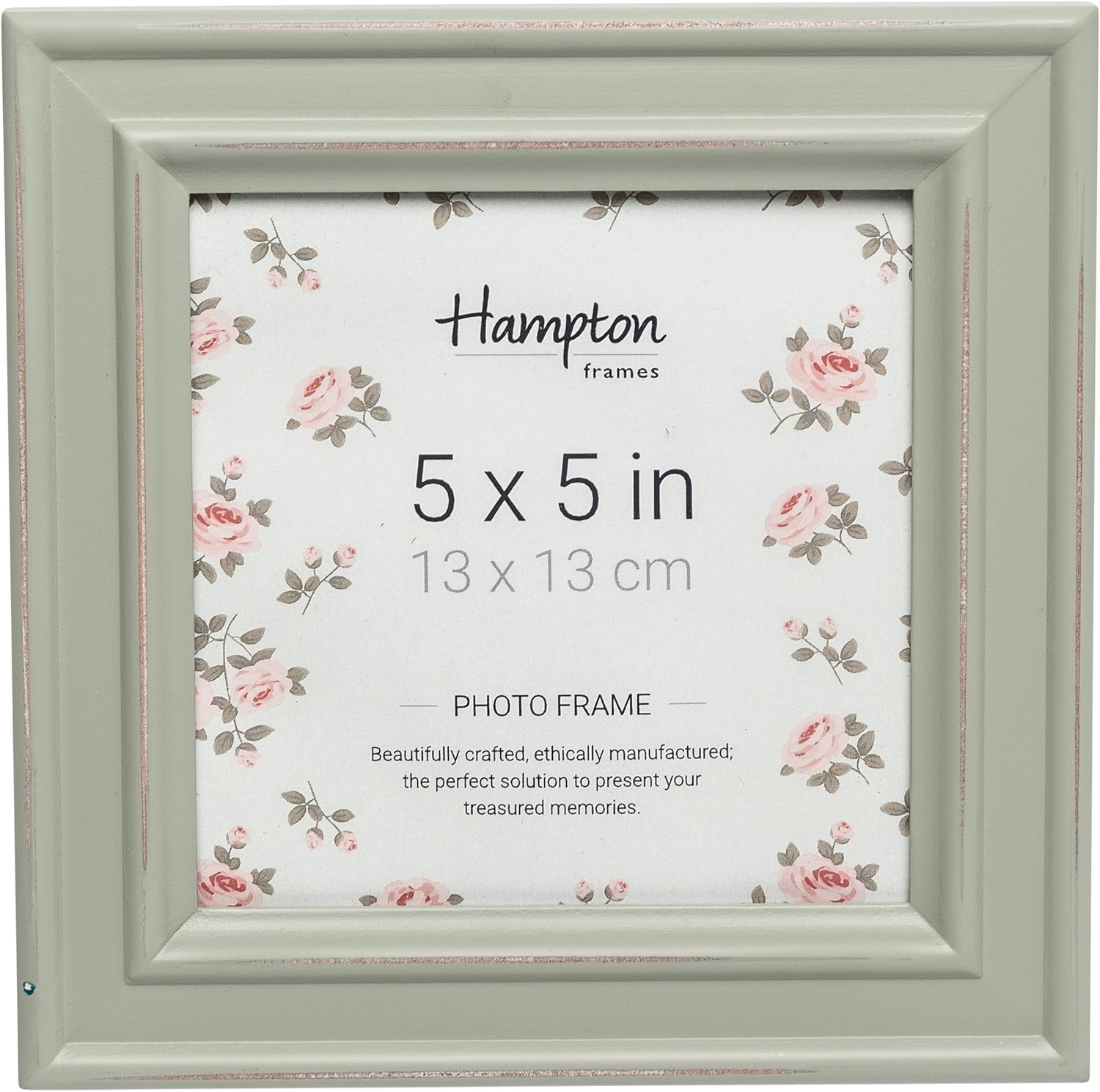 Hampton Frames PALOMA Distressed Square Picture Photo Frame Sage Green