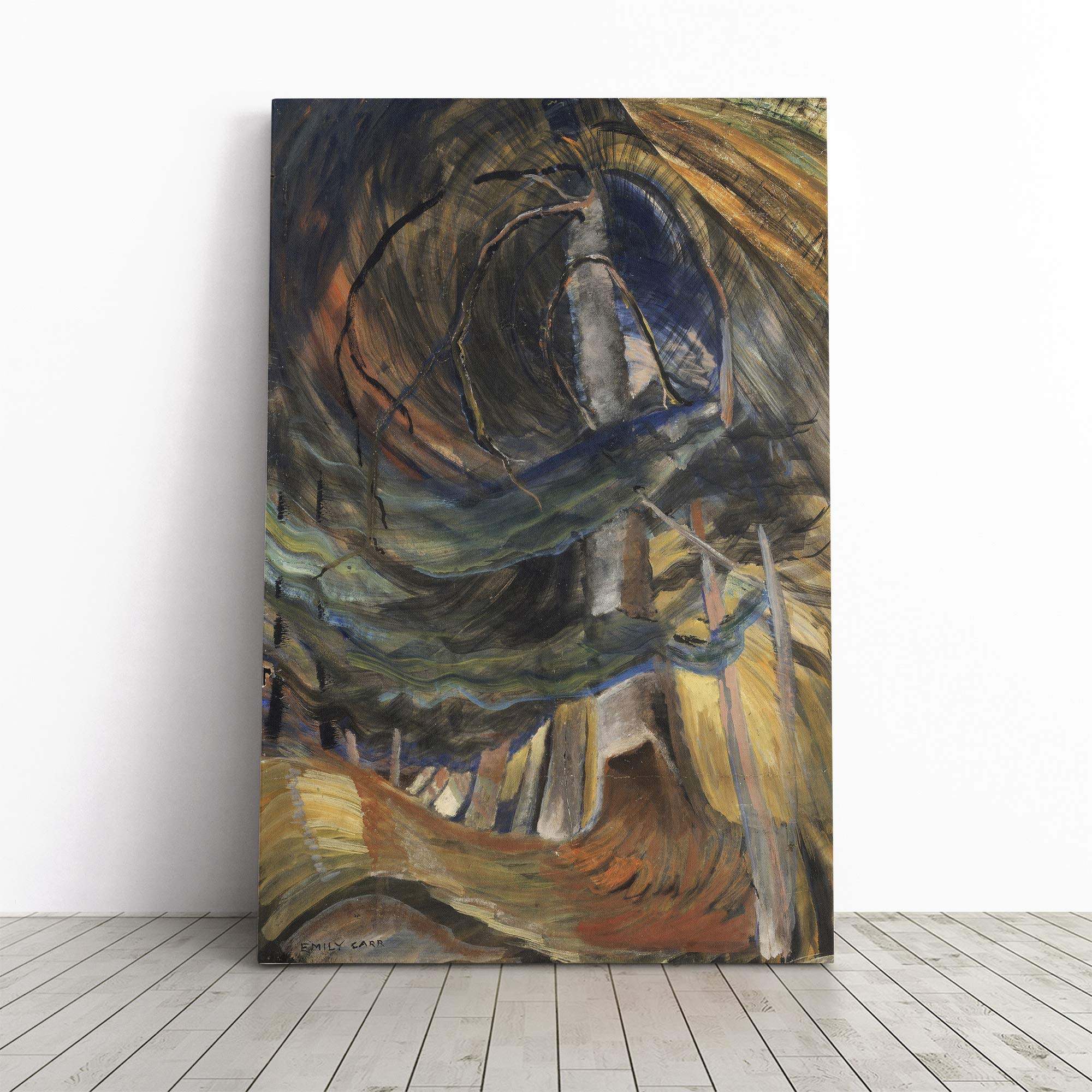 Emily Carr A Victorian Childhood Canvas Print | Gallery Wrapped 30mm Frame Wall Art | 20x14 inches | Ready to Hang | Victorian Picture | Living Room Bedroom Lounge Office