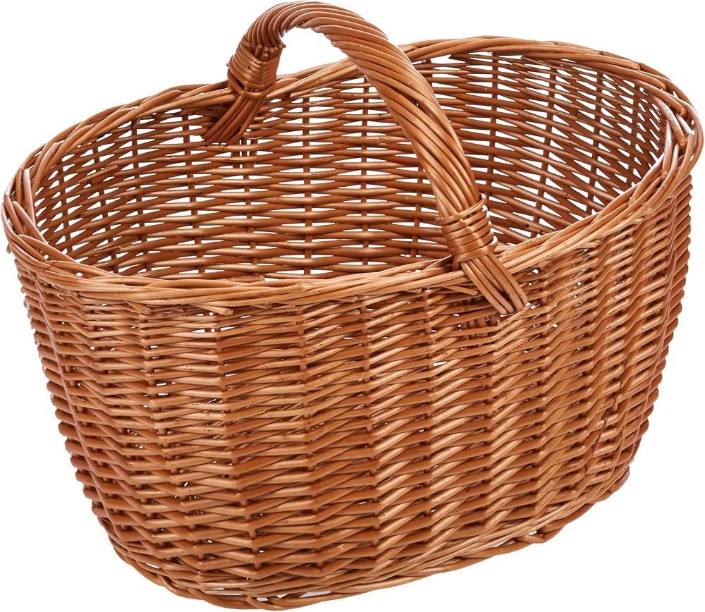 Linea Garden Friend Wicker Log Basket C1550110 - High Quality
