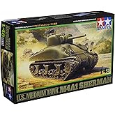 Tamiya N&eacute;ant 32523 1:48 US Tank Sherman M4A1 Fr&uuml;h.A. -Model, Plastic, Assembly kit, Detailed Replica, Multicoloured