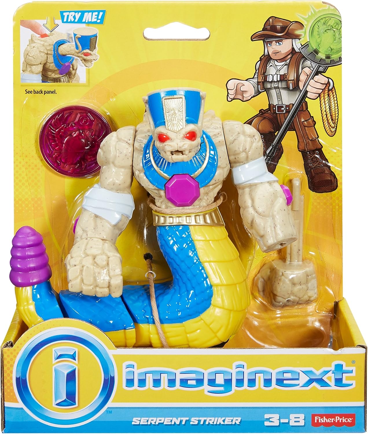 imaginext serpent striker