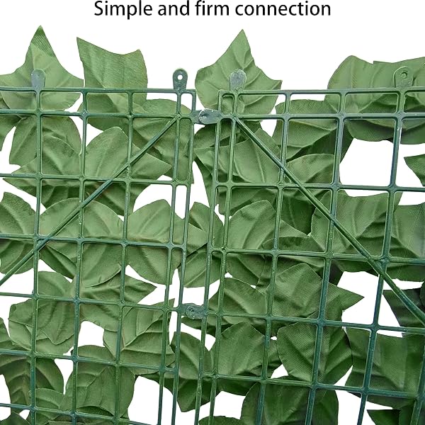 ODTORY ARTIFICIAL IVY PRIVACY SCREEN FENCE PANEL, 48 X 120 IN GRASS WALL