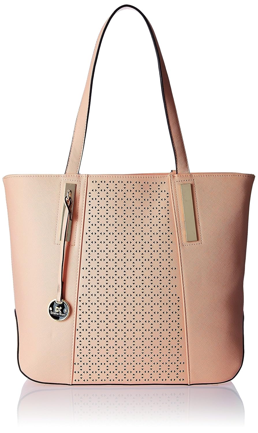 diana korr women's shoulder bag (peach) (dk40hpea)