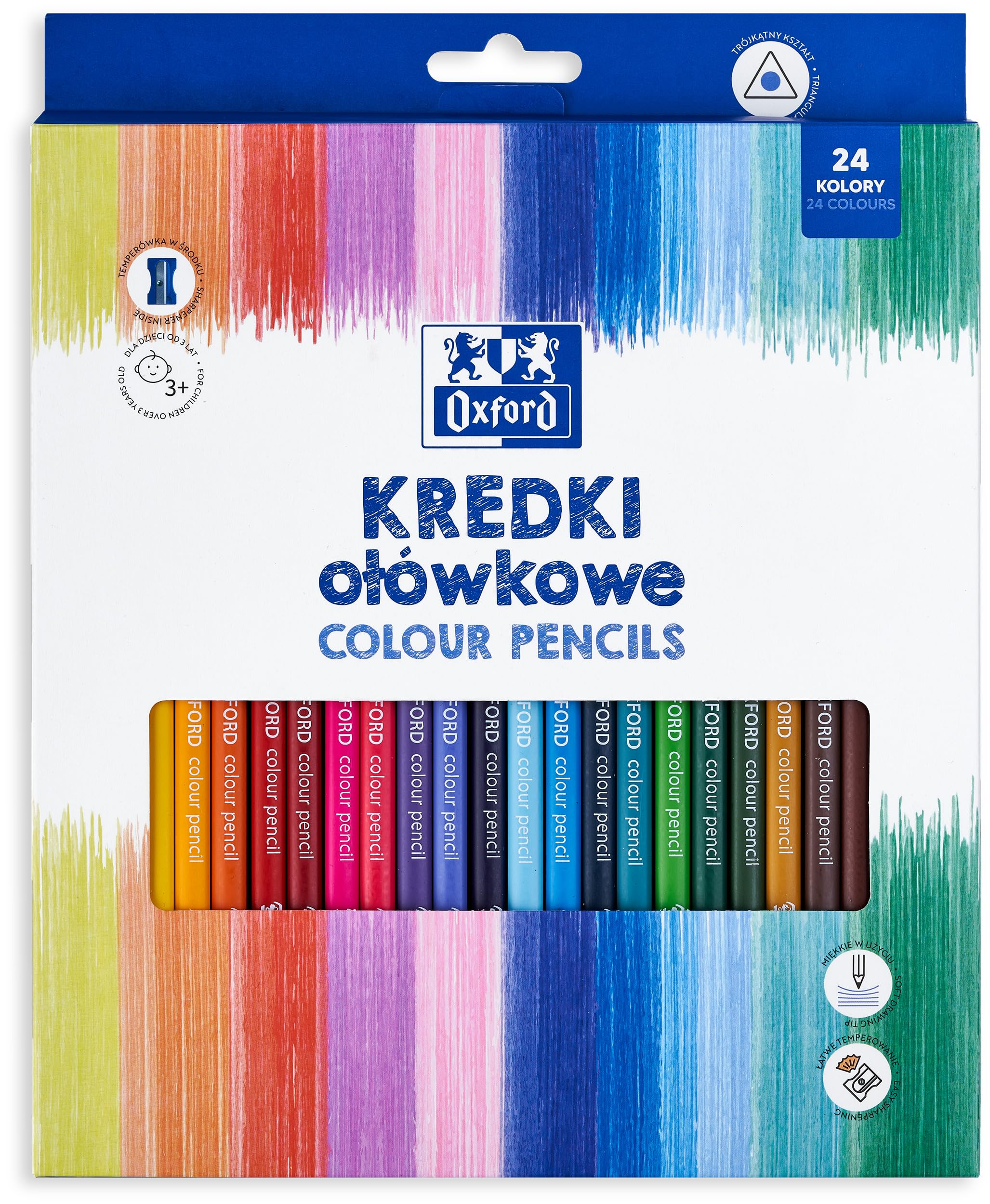 Oxford Regular pencil pencils 24 colors