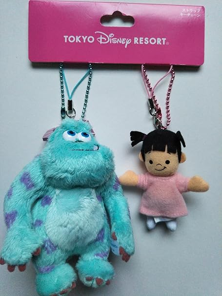 Amazon ディズニー モンスターズインク サリー ブー ストラップキーチェーン アニメ 萌えグッズ 通販