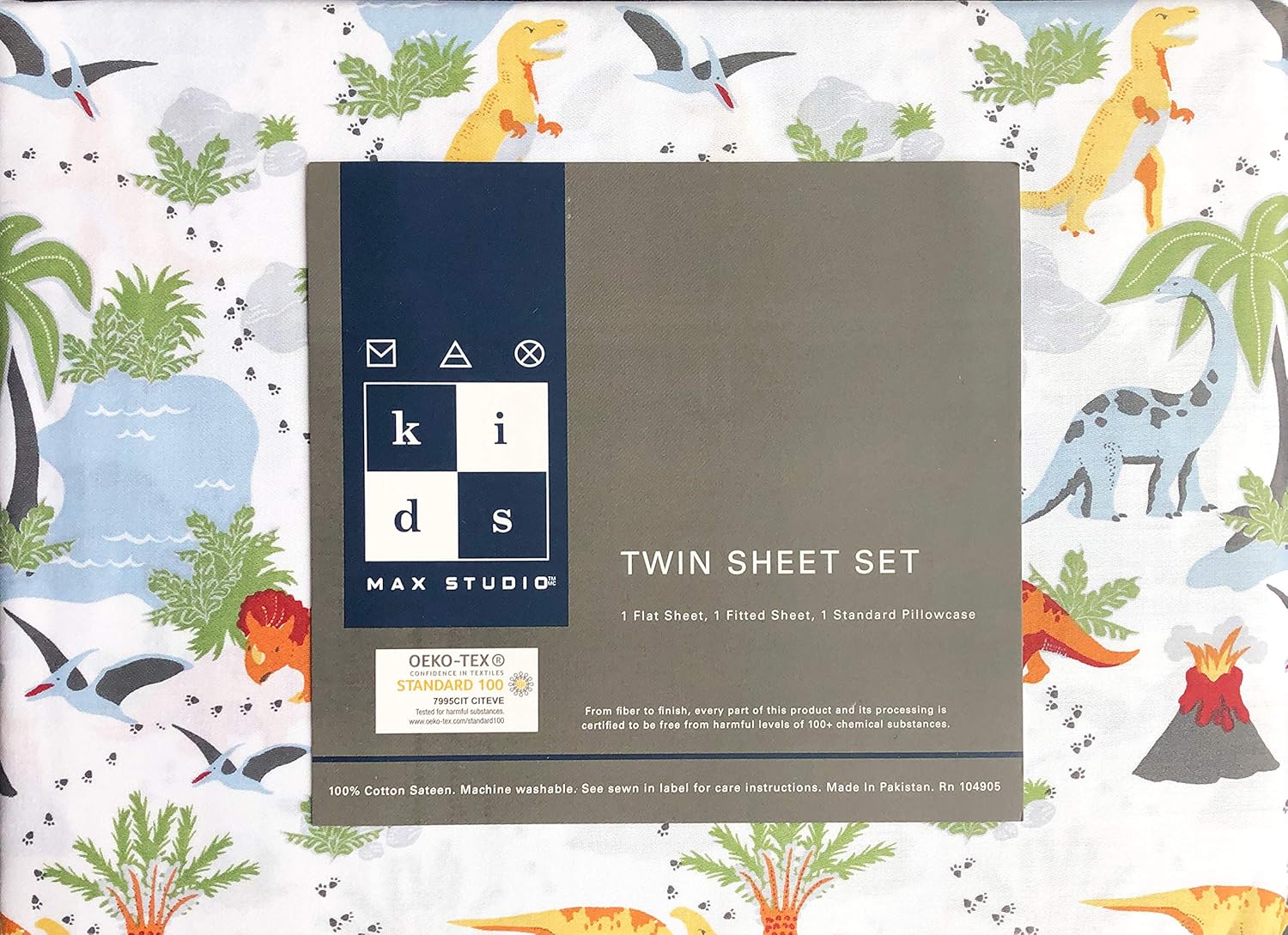 max studio dinosaur bedding