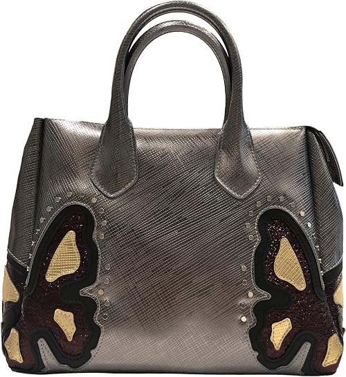BORSA GUM BY GIANNI CHIARINI 9420NYLC MACULATO | DESIDERIO COLLECTION