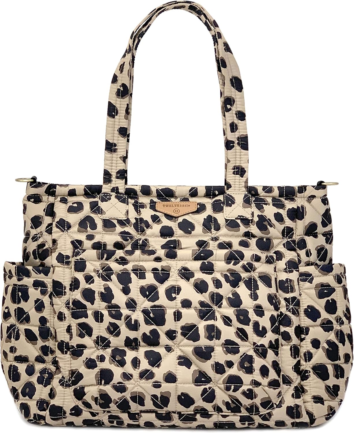 leopard diaper bag