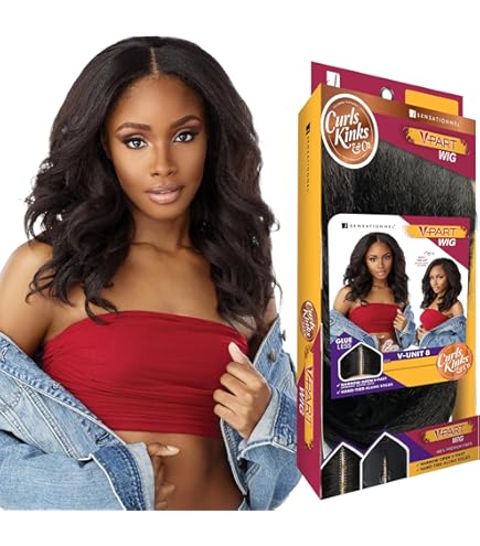Amazon.com : Sensationnel Curls Kinksandco Vpart Wig - Unit 7