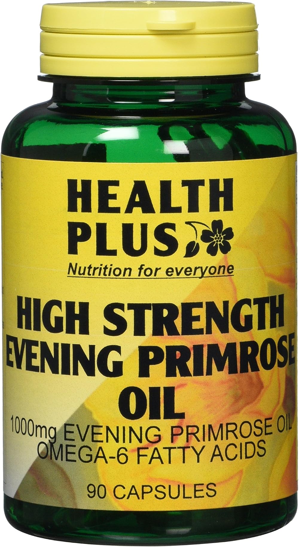 Health Plus Evening Primrose Oil 1000mg 90 Capsules Omega-6 GLA