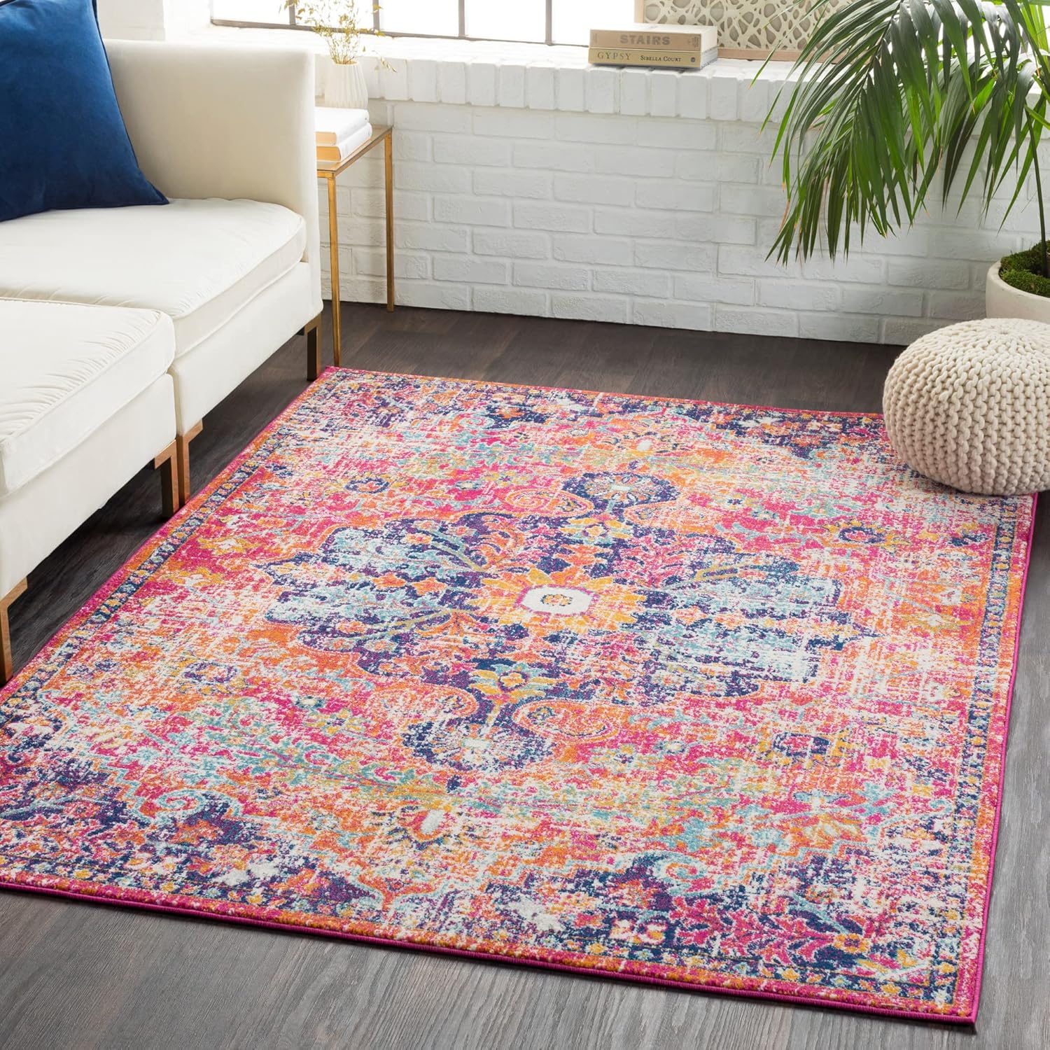 Rugs, Pads & Protectors - Artistic Weavers Odelia Vintage Bohemian Area Rug,5'3