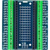 Whiteeeen Raspberry PI PICO Compatible Expansion Board with Pin Header 2.54mm / 0.1" for Raspberry PI PICO Breakout Board