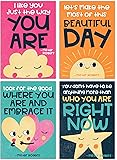 Mister Rogers Magnet Set - Whimsical Designs Magnets with Inspirational words from Mister Rogers, Assorted - Set of 4