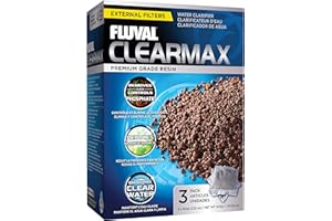 Fluval ClearMax Phosphate Remover, Chemical Filter Media for Aquariums, 100-gram Nylon Bags, 3-Pack, A1348, All Breed Sizes