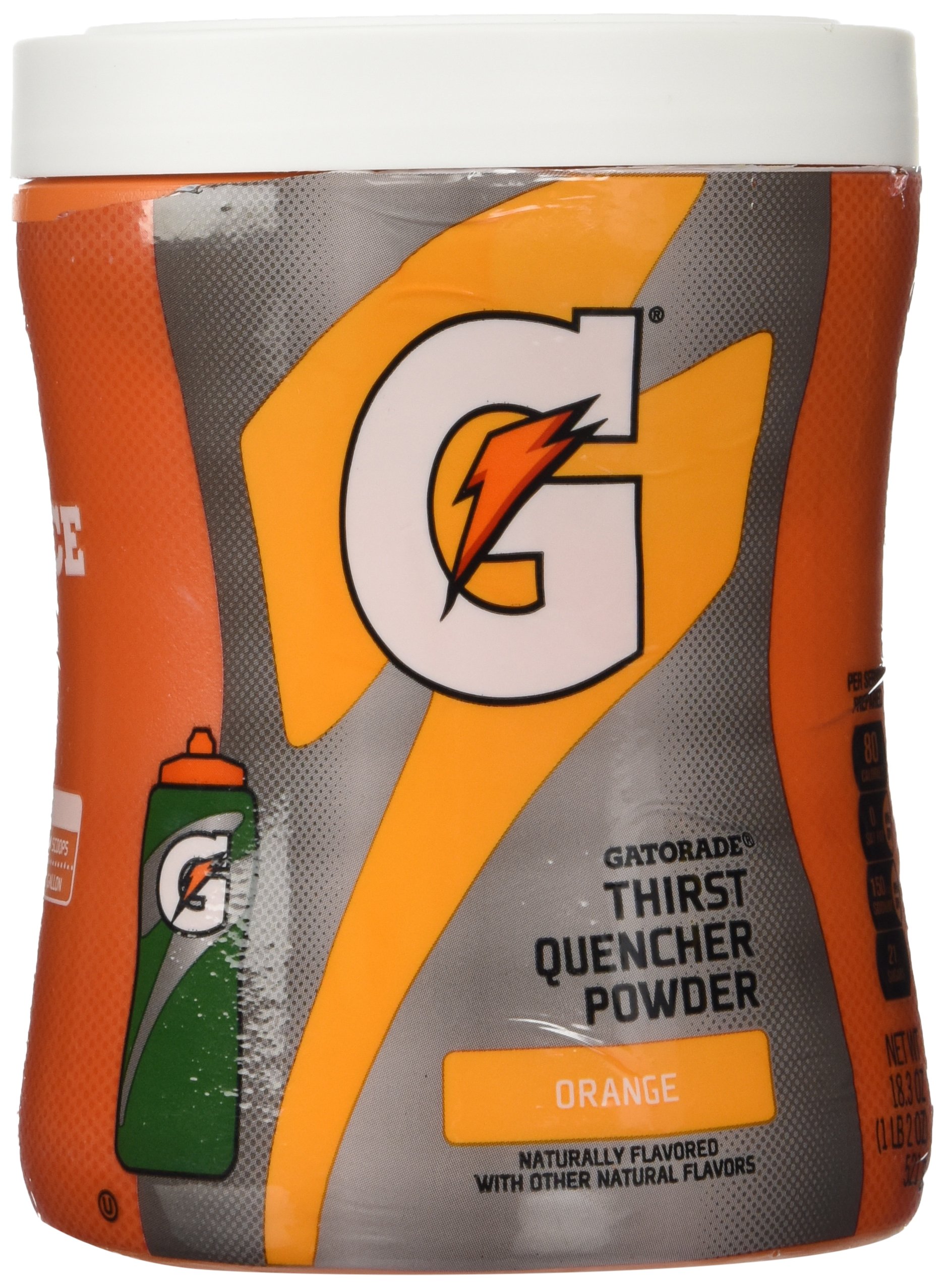 Gatorade Powder, Orange, 18.3ounce Canister (1 Canister) Buy Online
