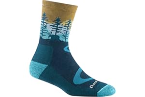 DARN TOUGH VERMONT Darn Tough Women's Northwoods Micro Crew Lightweight Hiking Sock (Style 5013) -