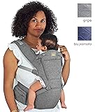 Flok - Porte-bébé Ergonomique 0 36 mois avec siège et capuche amovibles. Évoluti