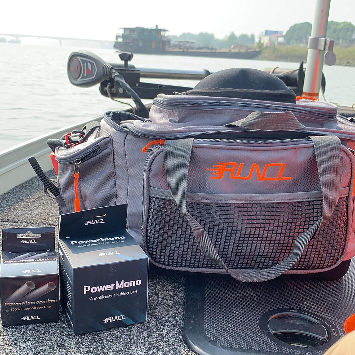 RUNCL Fishing Tackle Storage Bags, Sports Shoulder Bags - Tournament Proven, Perfect Organizer, Angling-Specific Design, Ergonomic Design 01 : Sports & Outdoors