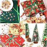 SANNIX 110Pcs Christmas Enamel Charms Gold Jewelry Making Kit view 6