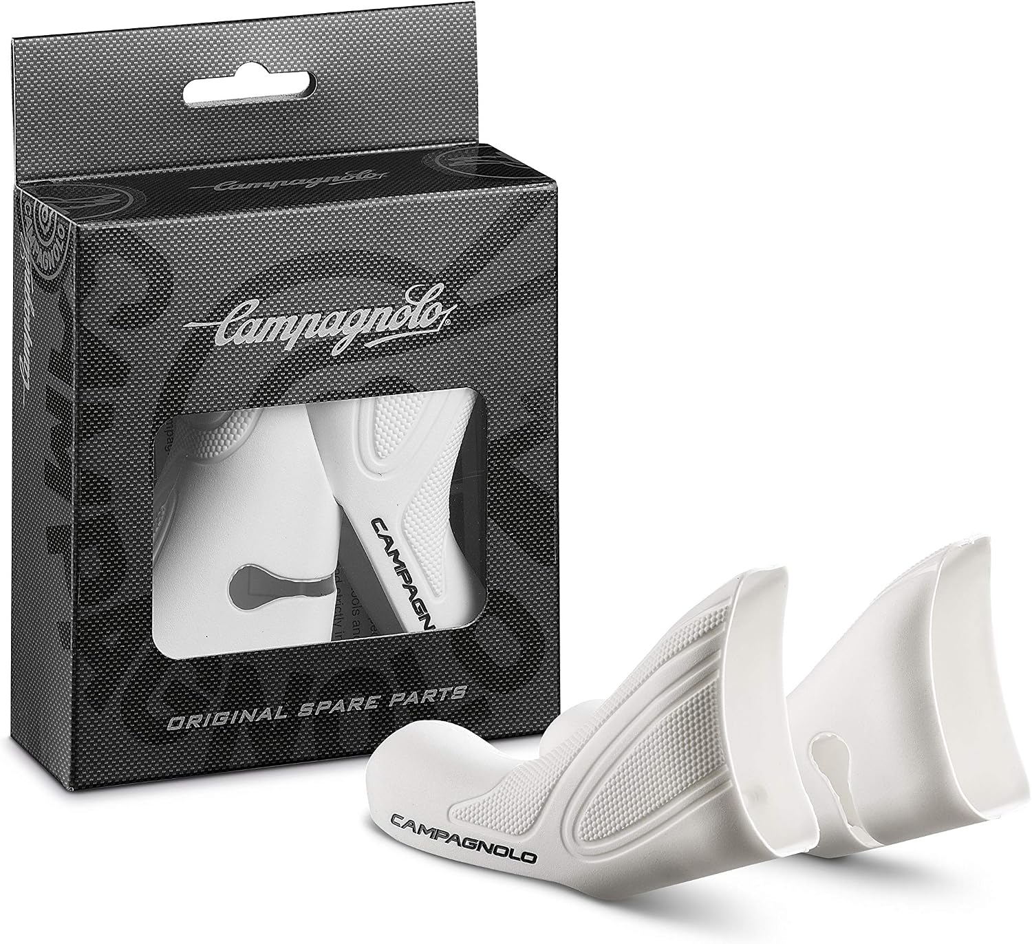 Campagnolo Unisex's Post 2015 Ultra-Shift Shifter Hoods, White, One Size