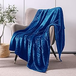 Whale Flotilla Flannel Fleece Throw Blanket for