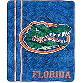 Northwest NCAA Florida Gators Sherpa Throw Blanket, 50" x 60", Jersey