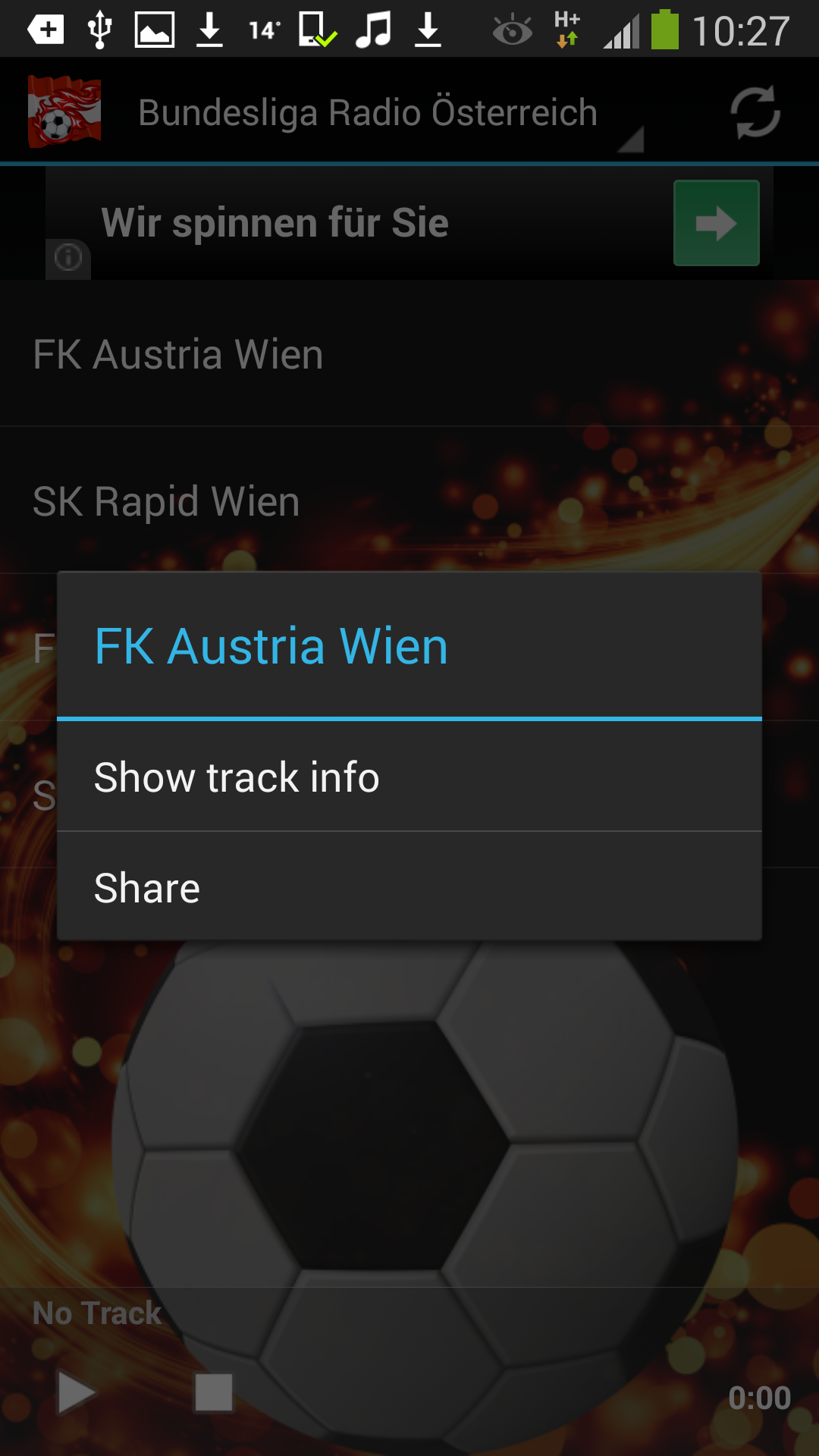 Bundesliga Radio Österreich:Amazon.de:Appstore for Android