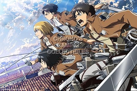 Amazon 進撃の巨人 Cgc 巨大ポスター 光沢仕上げ アニメポスター シンギの木の影 Aot029 24 X 36 61cm X 91 5cm アートフレーム ポスター オンライン通販