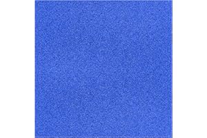Twavang 15 Sheets Royal Blue Glitter Cardstock Paper 12''x 12'', 250GSM/92lb Premium Sparkly Paper for Scrapbook, Invitations, Graduation Cap DIY Projects, Party Decoration