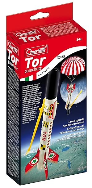 catapult rocket with parachute