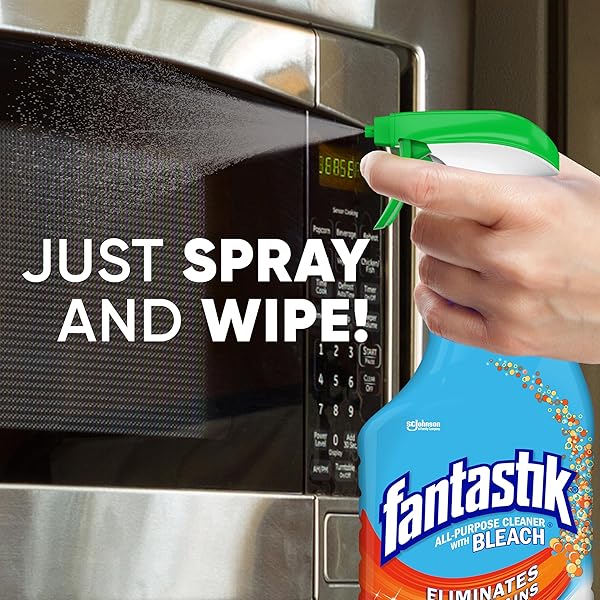 FANTASTIK ALL-PURPOSE CLEANER, WITH BLEACH, 32 FL OZ