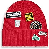 DKNY Womens Shaker Stitch Beanie with Cuff