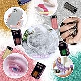 Renfio Rose Gold Ultra Fine Glitter Powder 60g for Resin Slime Crafts view 5