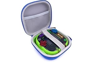 xcivi Hard Carrying EVA Case for Leapfrog Rockit Twist Handheld Learning Game System (Blue)