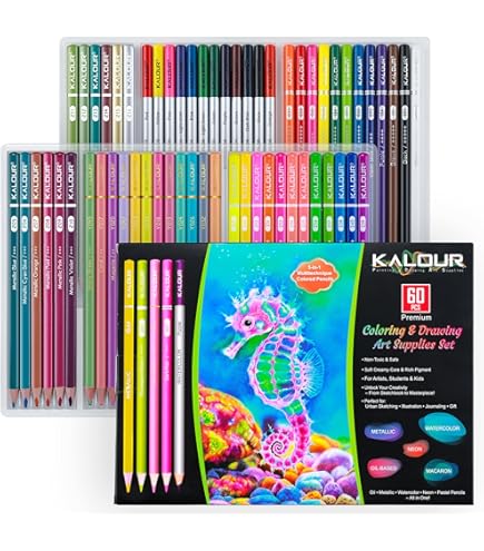 Amazon.com: ROYAL BRUSH Neon Colored Pencils, 12 Count, 12/Pkg