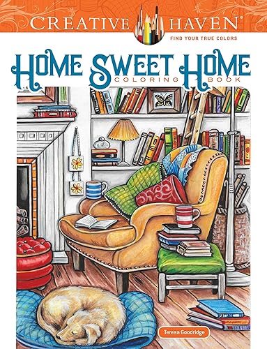 Download Creative Haven Home Sweet Home Coloring Book PDF